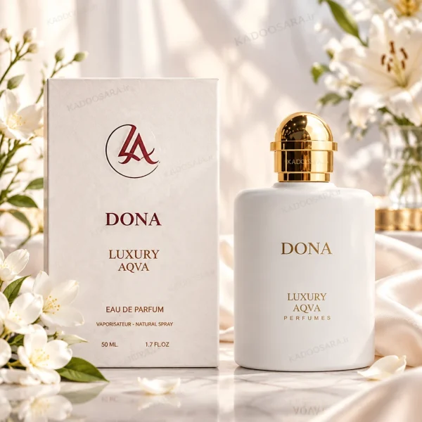 ادکلن دونا لاکچری آکوا زنانه | DONA LUXURY AQVA | ملایم و شیرین 50ml