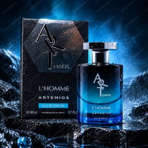 ادکلن Artemios L’Homme (آرتمیوس لومن) | حجم 80 میل ادوپرفیوم | رایحه تازه و آبی مردانه